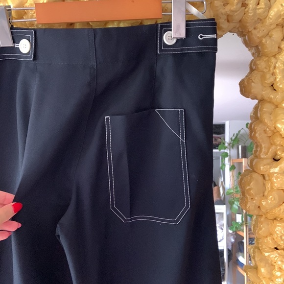 Old Celine navy trousers - size 34 - Picture 4 of 4